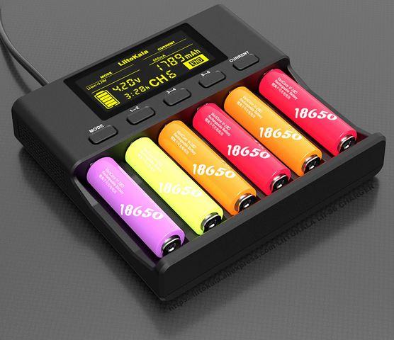 liitokala – зарядное устройство для аккумуляторов 18650 на алиэкспресс