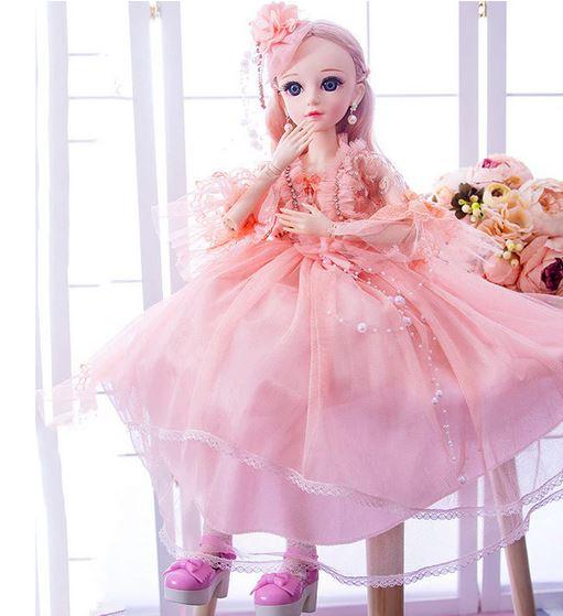 Шарнирная кукла с Алиэкспресс